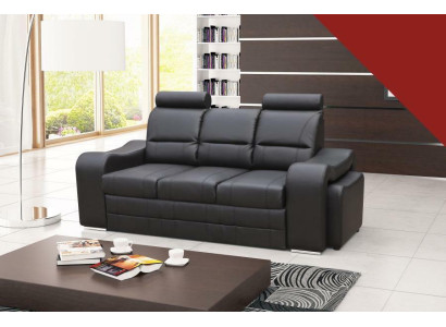 Saplosofa izvelkama gulta ar 3 vietām + gultas kaste Dīvāns Sofa Izvelkamā gulta
