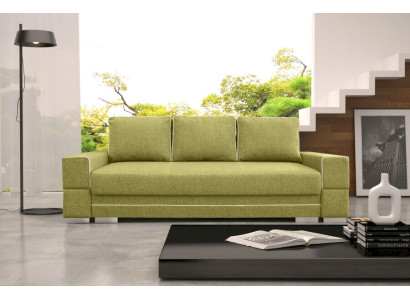 Gulta dīvāns 3-vietīgs ar izvelkamo gultas funkciju + atvilktni Dīvāns Sofa Saliekamais dīvāns