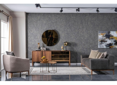 Sofas komplekts Ar dīvāna Garnitūru Dīvāns Krēsls Trīsistabu 3+1 vietu Auduma grupa Jauna