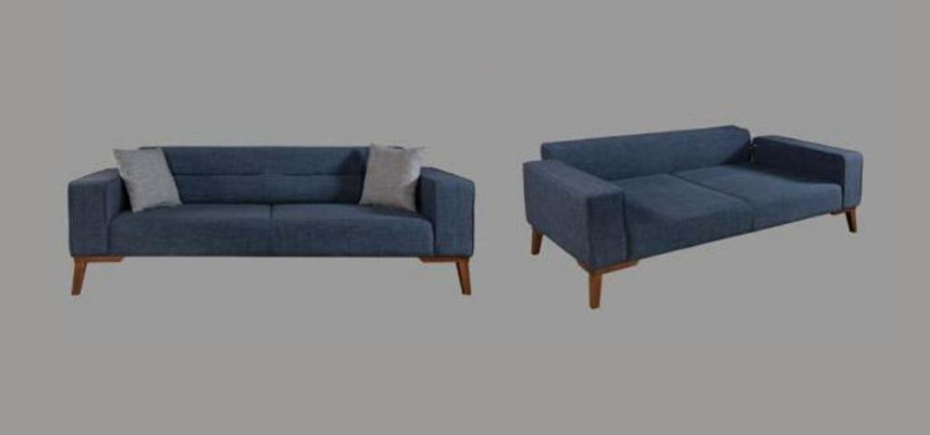 Sofa Garnitur 3 Sitzer Dzīvojamā istaba, Auduma dīvāns, Mēbeles