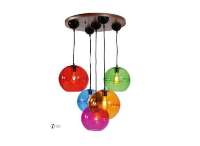 Dizaina gaisma griestu lukturi moderns sudraba sienu lampa krekliņš šķietama glīslampa krāsaina luustra ženvīrs.