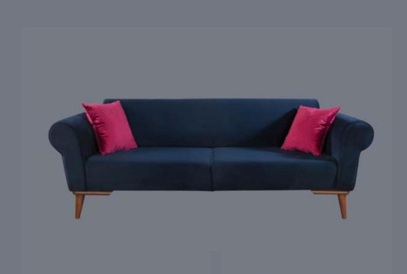 Sofagarnitūra 3+3+1 sēdvietas dizaina dīvāns Polster Couchen Couch Modern 3 gab.