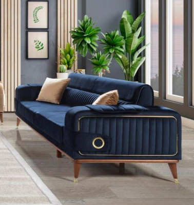 Luksusa 3+3+1 sēdvietu dīvānu komplekts dizaina dīvāns Piekariņu Sofa Moderns