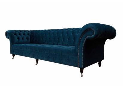 Zila Chesterfield dīvāngarnitūras dīvāns polster komplekts sēdekļu komplekts 3+1+1