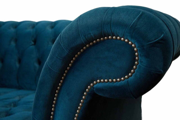 Zila Chesterfield dīvāngarnitūras dīvāns polster komplekts sēdekļu komplekts 3+1+1