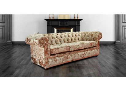 Dizainera dzīvojamā istabas dīvāns - auduma samta pārklājums - klasiskais dīvāns.