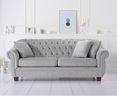 Chesterfield dīvāna dīvāns polster stoff couchen Polster Garnitur 3 Sitzers