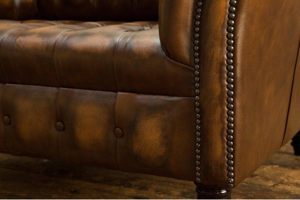 Chesterfield ādas dīvāns 1 vieta dīvāns Polster sofai dizains Luksusa dīvāns Dīvāni Jauns