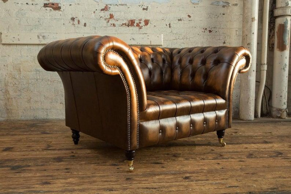 Chesterfield ādas dīvāns 1 vieta dīvāns Polster sofai dizains Luksusa dīvāns Dīvāni Jauns