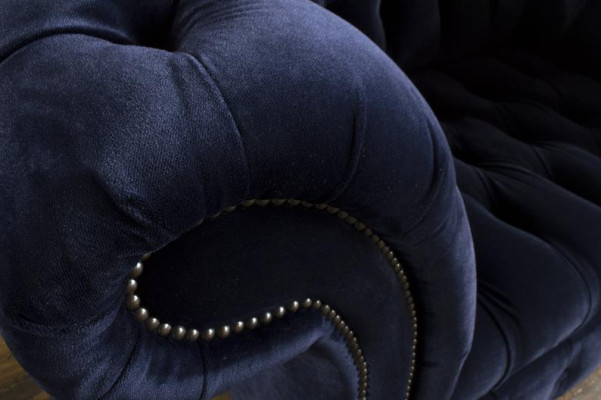 Chesterfield dizaina dīvāns krēsls dīvāns čalvēks luksusa klasiska tekstila dīvāns.
