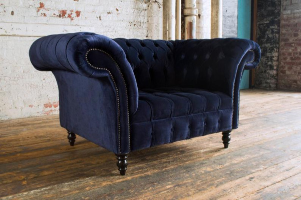 Chesterfield dizaina dīvāns krēsls dīvāns čalvēks luksusa klasiska tekstila dīvāns.