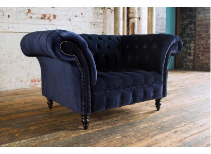 Chesterfield dizaina dīvāns krēsls dīvāns čalvēks luksusa klasiska tekstila dīvāns.