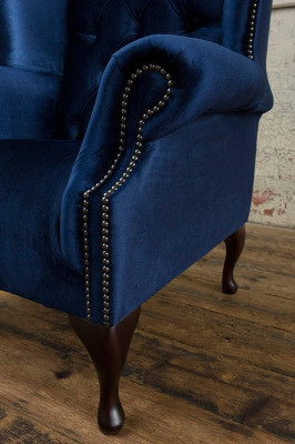 Chesterfield ausbeduši krēsls, krēsls 1 vieta polster couch sofa atpūtas televizors jauns #1