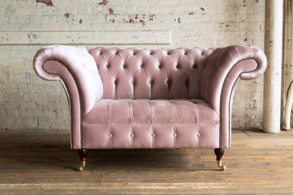 Chesterfield dizaina dīvāns krēsli dīvānu mēbeles luksusa audums dīvāns 1 vietne #133