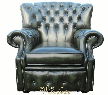 Chesterfield Cilpas Krēsls 1 Vieta Dizainera Ādas Auduma Pie TV Apgalvotājs Jauns