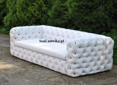 XXL dizaina dīvāns sofa ar polsterējumu, 4 sēdvietas, angļu Česterfīldas stila samta dīvāni.