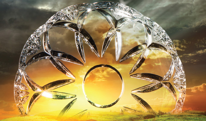 Īsts kristāla rakstāmgalds lamba Galda lampa Apgaismojums Bohemija lampa Nakts galds