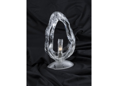 Īsts kristāla rakstāmgalds lamba Galda lampa Apgaismojums Bohemija lampa Nakts galds