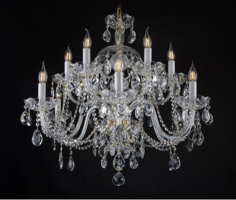 Bohēmijas lustes kristāla kronšķis lampa gaismai griestu lampa uz karājus.