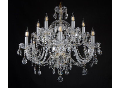 Bohēmijas lustes kristāla kronšķis lampa gaismai griestu lampa uz karājus.