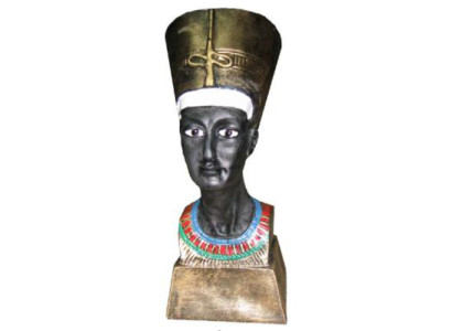 Ēģiptes skulptūra Nofretete figūra statuja figūra statuja antīkā stilā 32cm biste