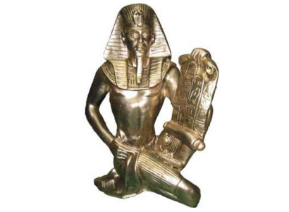 Ēģiptes skulptūra Ramses II mākslīgā statuja figūra antīkā stilā 25 cm