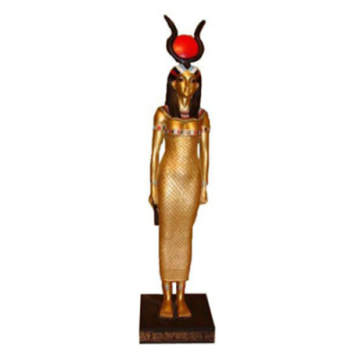 Ēģiptes skulptūra dieviete Isis Figūras Statuja Statuas Antīkā Stila 33cm Jauna
