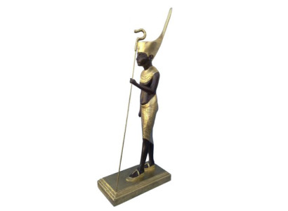 Ēģiptiešu dievs Khnum, statuja, figūra, statujas, figūras, skulptūras 60 cm antīkā stilā
