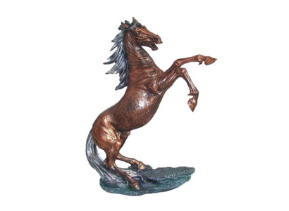 Skulptūra arunkur Pferde Abstrakte Kupfer Farbig Pegasus Pferd Statuen Dekoration