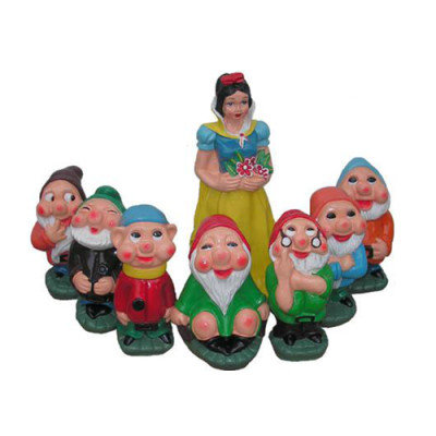 Skulptūra Sniegbaltīte Figūra Dārza Figūras Skulptūras Statujas Statuja 1 gabals
