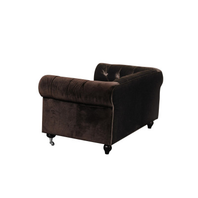 jvmoebel ® - Ādas dīvāns Kanapē Royal Brown Pūrs Zweisitzer Kanapés Gornitūra Jauns