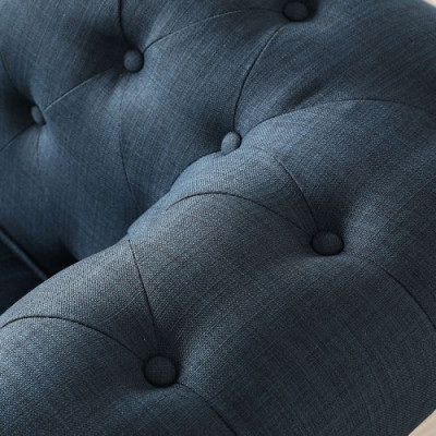 Angļu stila mēbeles Chesterfield divvietīga dīvāns rozā, krāsains dzeltenais zils dīvāns.