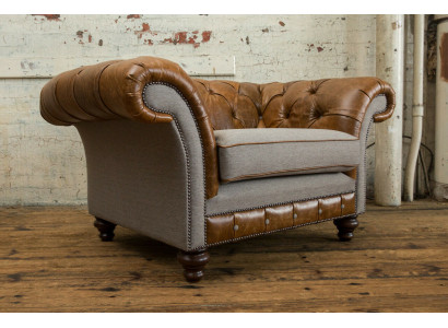 Česterfīldas dizaina auduma dīvāns krēsliņš 1,5-vietīgs mīkstie dīvāni lounga klubs jauns