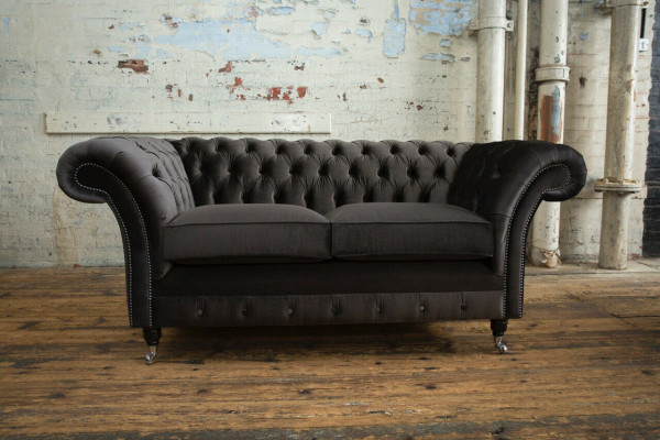 Chesterfield divvietīgs mīkstais dizaina dīvāns dīvāni komplekts jauna divvietīga 