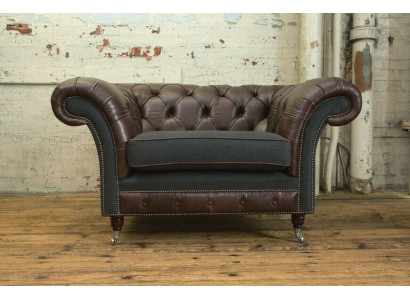 Chesterfield Sofa Dīvāns Pārvilkt Sofa Komplektu 1,5-Vietīgais Dīvāns Klasiskais Vienvietīgais Dīvāns