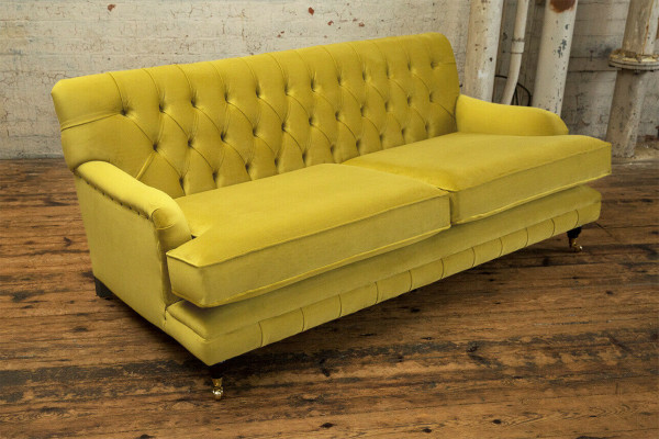 Chesterfield 3 vietas dizaina dīvāns Arējos Salons Dīvāni Tekstils trīsvietīgs