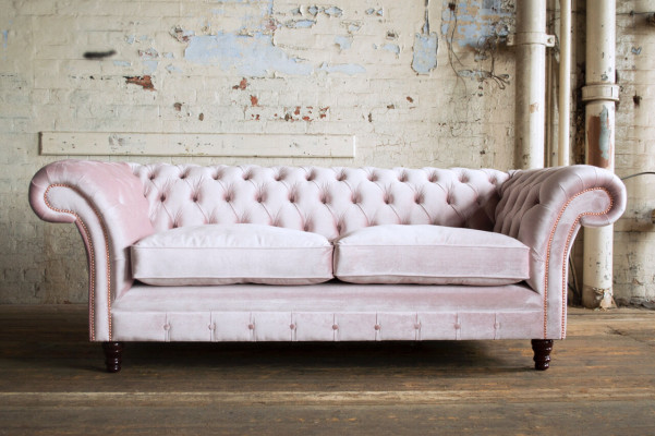 Chesterfield 3 vietu dizaina dīvāns ar pārklājumu mēbeles dīvāniem, auduma trīs vietu.