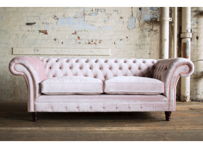 Chesterfield 3 vietu dizaina dīvāns ar pārklājumu mēbeles dīvāniem, auduma trīs vietu.