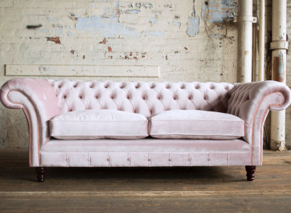 Chesterfield 3 vietu dizaina dīvāns ar pārklājumu mēbeles dīvāniem, auduma trīs vietu.