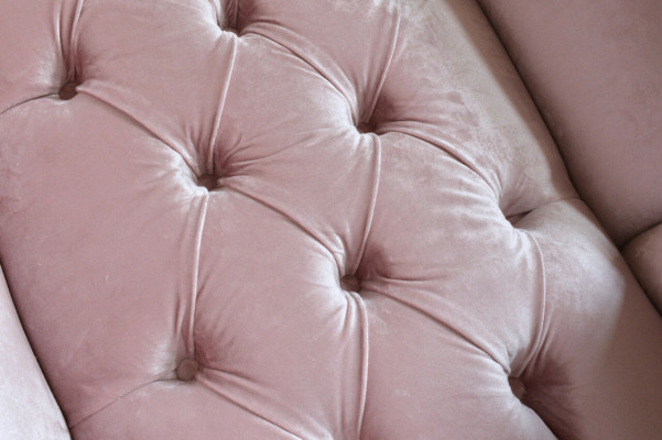 Chesterfield auskaru krēsla vienistabas dīvāns dīvāns atpūtai polsterēts samts āda audums Jauns