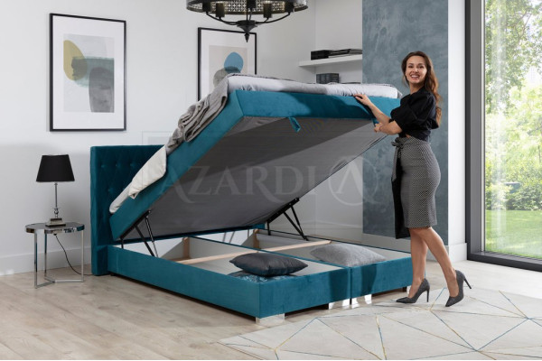 Boxspring gulta matracis Gulta Divguļamais gulta Viesnīca Polsteriem guļamistaba Jaunais