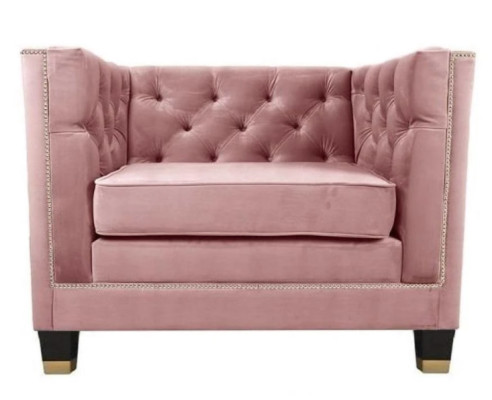 Krēsla Chesterfield audums Violeta Radošie mēbeles Jaunas Dzīvojamā Istaba Moderns
