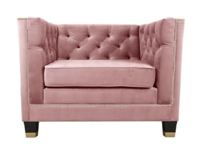 Krēsla Chesterfield audums Violeta Radošie mēbeles Jaunas Dzīvojamā Istaba Moderns