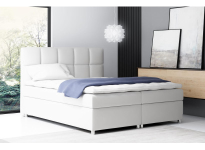 Boxspring gulta dubultā viesnīcas mēbeles gultas iekārtojums liela 200x200 guļamistaba