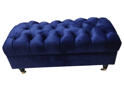 Luksusa kāpņu soliņa dizains "Chesterfield" Relaksējošs kāpņu solis Moderns sēdekļa kājas atbalsts
