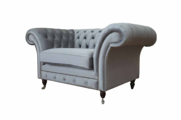 Chesterfield krēsla auduma dīvāns audums dīvāns dīvāni dīvāni loungā pelēkā krāsā