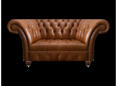Brūns Chesterfield ādas divgultņa dizaina mākslīgā āda divvietīgs dīvāns