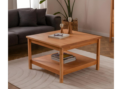 Brown sofa table Designer living room coffee table Wooden side table