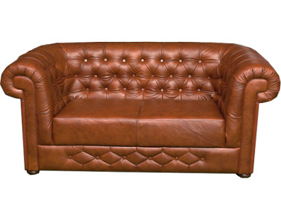 Chesterfield dīvāns, 3-vietīgs komplekts, ādas apdare, jauns, BANTRY