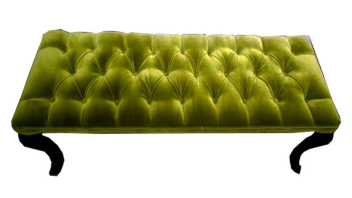 Chesterfield Hocker Palīgpaliks Ottomane Dīvāns Āda Audums Tekstils Palīg.